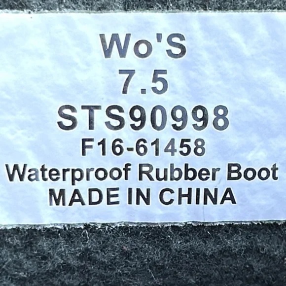 Sperry Top Sider Saltwater Duck Boots Waterproof Leather Rubber Brown Green 7.5 - Picture 2 of 11